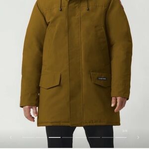 Canada Goose Men's Brown Parka Coat